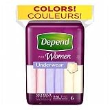 Depend for Women Underwear in Colors