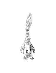 Sterling Silver PENGUIN 3-D Charm