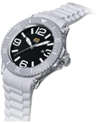 40NINE Large 45mm Silicone Rubber White Watch