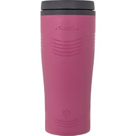 Click here to buy Aladdin Recycled and Recyclable 16-Ounce Mug, Pink by Aladdin.