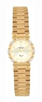 Jules Jurgensen Women's Diamond Gold-Tone Watch #5203Y