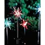 New 4x Starburst Colour Changing Solar Garden Lights