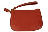 Coach Kristin Leather Medium Wristlet Case Purse Peony - Coach 45084PNK