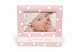 Our First Love Photo Frame by Mud Pie - Pink