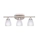 Kichler Ansonia 3 Light Wall Mount Brushed Nickel