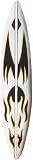 Surfboard BW Wall Mural