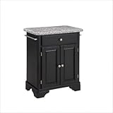 Home Styles Premier Create-a-Cart 28 inch Grey Granite Top Kitchen Cart in  ....