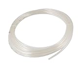 uxcell PUエアチューブ　ホース　ポリウレタン　透明　10M 　6mmの外径　4mmの内径　空気圧