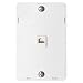 AMZER Wall Jack Phone Mount - White
