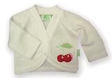 Review Doodle Dee  / Cherries Cardigan White 0-3m