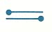 50mm Turquoise Metal Bobby Pin with Glue Pad - 144 Pieces