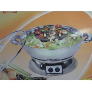 Shabu Shabu Hot Pot with BBQ Grill