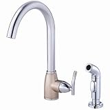 Danze D404854CSN Sonora Kitchen Faucet Chrome/Satin Nickel