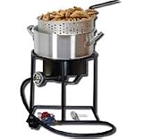King Kooker Best-cooking Outdoor Rigs 1.5mm Punched Aluminum Basket Fish Fryer , (1405)