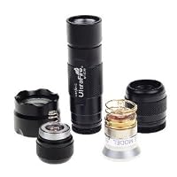 Ultrafire Wf 502b Cree Xml T6 3 Mode Cree Led Flashlight 900 Lumens w/ Integrated Belt Clip from Brinyte, Cree