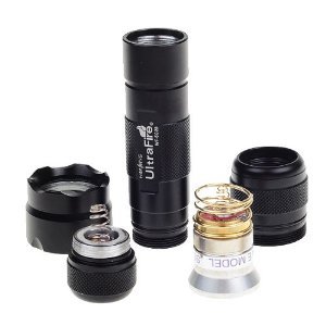 Ultrafire Wf 502b Cree Xml T6 3 Mode Cree Led Flashlight 900 Lumens w/ Integrated Belt Clip from Brinyte, Cree