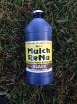 Mulch Dye: Jet Black-Bring color back into your yard with Mulch Renu(Covers 500 square feet)