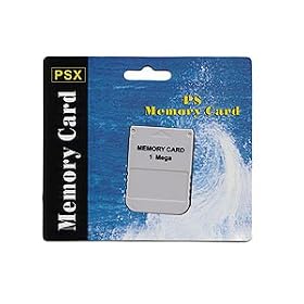 Carte M�moire Playstation 1 MB EAXUS