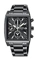 Pulsar Men's Chronograph Black Ion Plated Stainless Steel Watch #PF8137