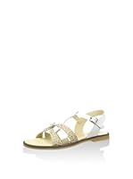 Billowy Sandalias planas (Blanco)