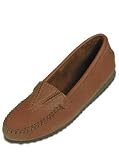 Minnetonka Moccasin Womens Deerskin Gore Front #48