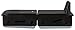 A&R Sports Bob Double Runner Strap-on Skates, Black