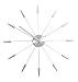 devima Design Wanduhr *SILVER STAR*