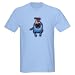 Propeller Head Pug Light T-Shirt by CafePress