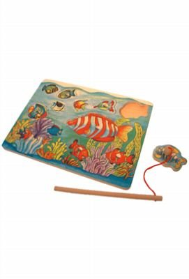 Childrens Toyshop  Toys : Magnetic Fishing Game-Tropical