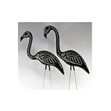 Skel-a-flamingos - Set of Two