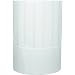 San Jamar H048 Non Woven Fiber Disposable Pinstripe Chef Hat, 7" Height, White (Pack of 50)