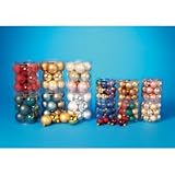Tub of 21 Christmass Ornaments
