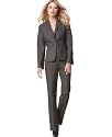 Calvin Klein Suit, Gray Stripe Pant Suit
