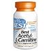 Dr's Best Acetyl L-Carnitine featuring Sigma Tau Carnitine (588 mg), 120 caps( Six Pack)