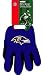 Baltimore Ravens Two Tone Gloves (Quantity of 1)