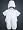 Boy's Shantung Christening Romper with Vest