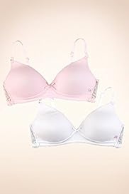 2 Pack - Angel Lace Wing Non-Wired Bras
