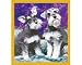 Schnauzer Puppies Fridge Magnet