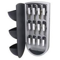 GE Security 001888 AccessPoint Key Organizer, Black/Silver