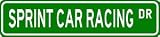 SPRINT CAR RACING Street Sign - Sport Sign - High Quality Aluminum Street Sign