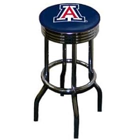 TWO Arizona 30 Retro Swivel Bar Stools - NCAA Team by Sports Fan
