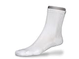 Akeso Ultimate Diabetic Sock-Mens/Womens, Antimicrobial, Ultra Cotton, Seamless, Vented- Crew