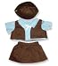 Brownie Uniform Outfit Teddy Bear Clothes Fit 14" - 18" Build-a-bear, Vermont Teddy Bears, and Make Your Own Stuffed Animals