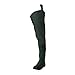FROGG TOGGS Cascades 2-ply Poly/Rubber Bootfoot Hip Wader, Cleated Outsole, Youth, Forest Green, Size 5 (2736243)
