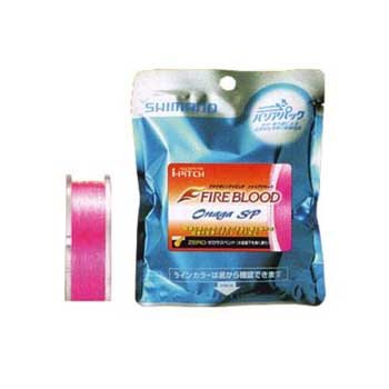 シマノ(SHIMANO) AQADYNE IPITCH FIREBLOOD ONAGASPECIAL NL-016E ブラッドピンク×クリヤー 4号 82398