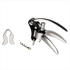 Paderno World Cuisine Lever Corkscrew, Chromed