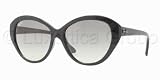 Ray-Ban RB4163 601 3255 Cateye Sunglasses - Black Frame Gradient Smoke Lens-one size