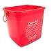 PAIL SANITIZING 3QT RED, EA, 10-0138 SAN JAMAR BUCKETS