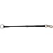 Pet Supplies : Resco Braided Flat Nylon 3/8" x 12" BROWN Snap Choke