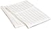 Egyptian Cotton 400 Thread Count Pillowcases Set Stripe White Standard - fits 20x26